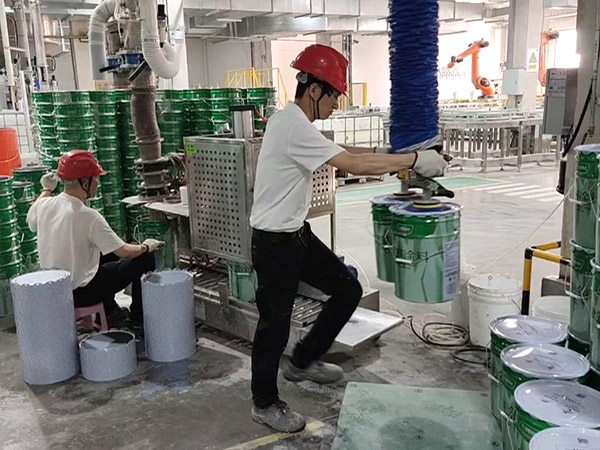 真空吸附式起重機的工作程序